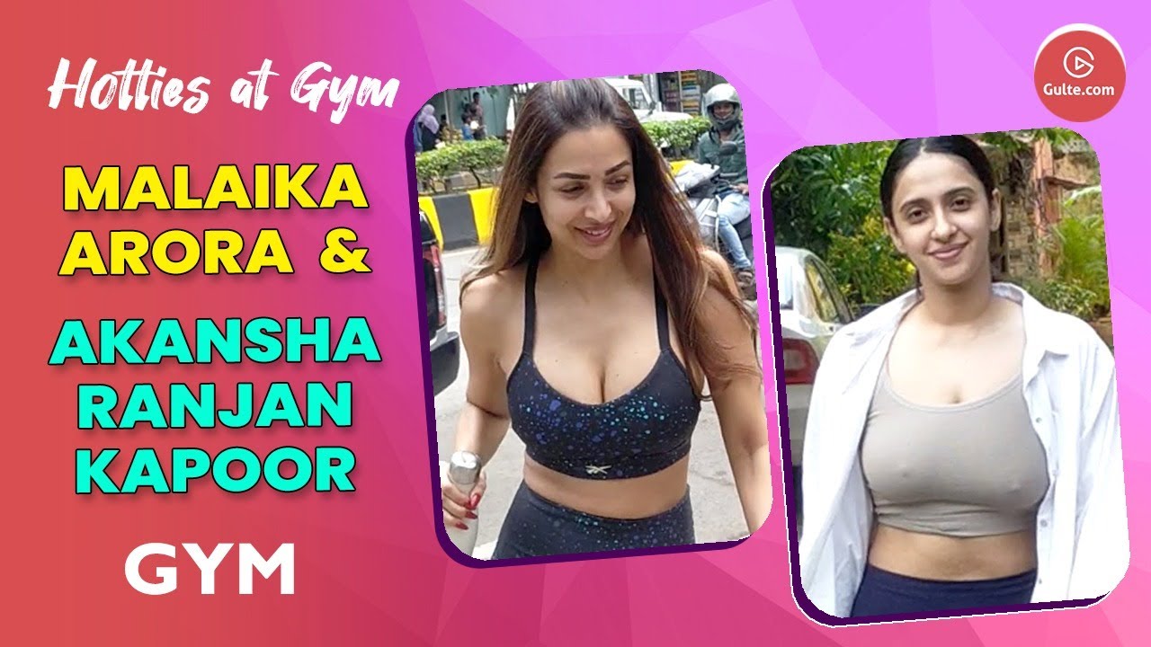Hotties at Gym l Malaika Arora & Akansha Ranjan Kapoor at Gym