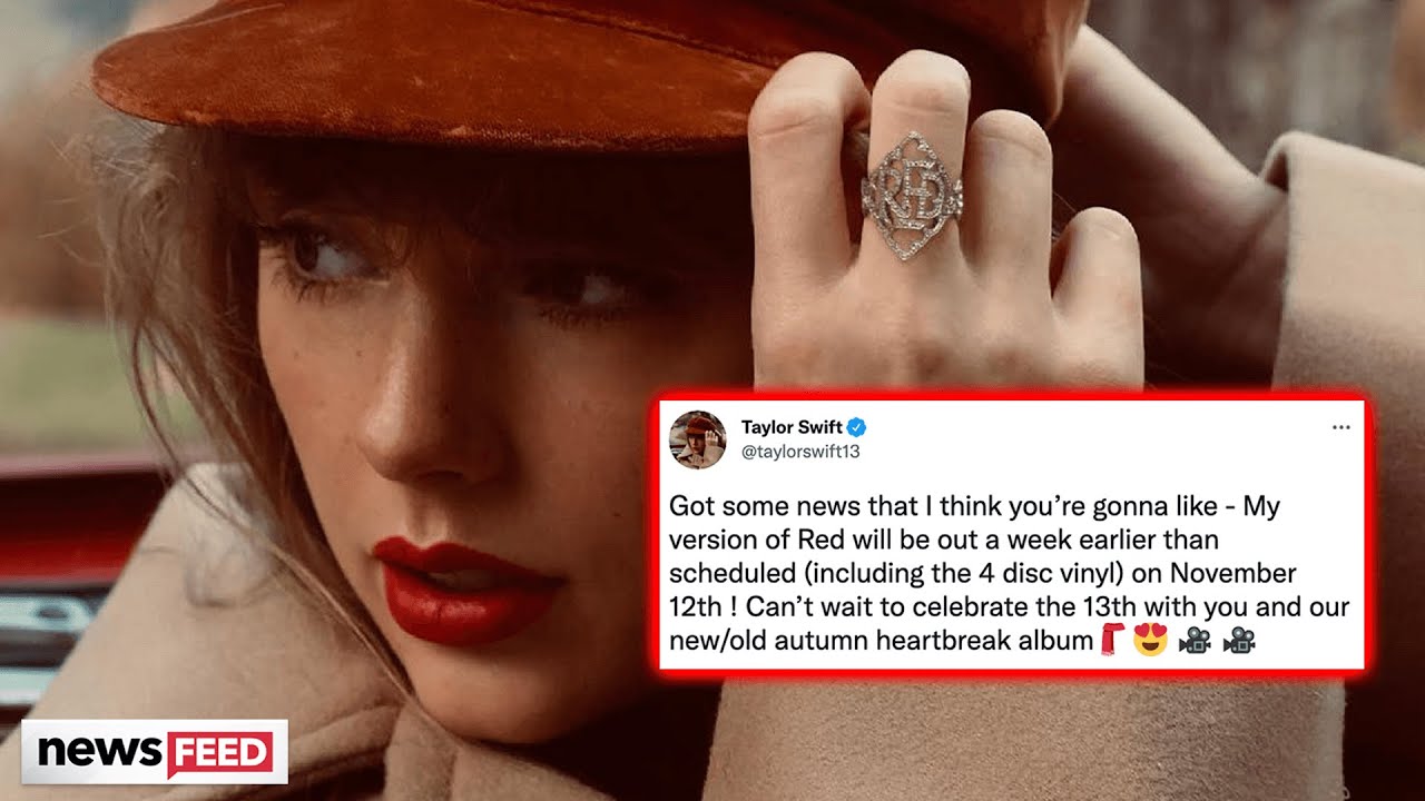 Taylor Swift Reveals EARLY 'Red (TV)' Release & Fans React!