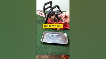 Jonsered chainsaw. Cleaning, inspection, adjustment. #firewood #chainsaw #Jonsered #diy #tutorial