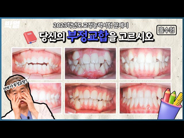 부정교합 종류 총 정리! (이거만 알면 치과가서 이쁨받음)