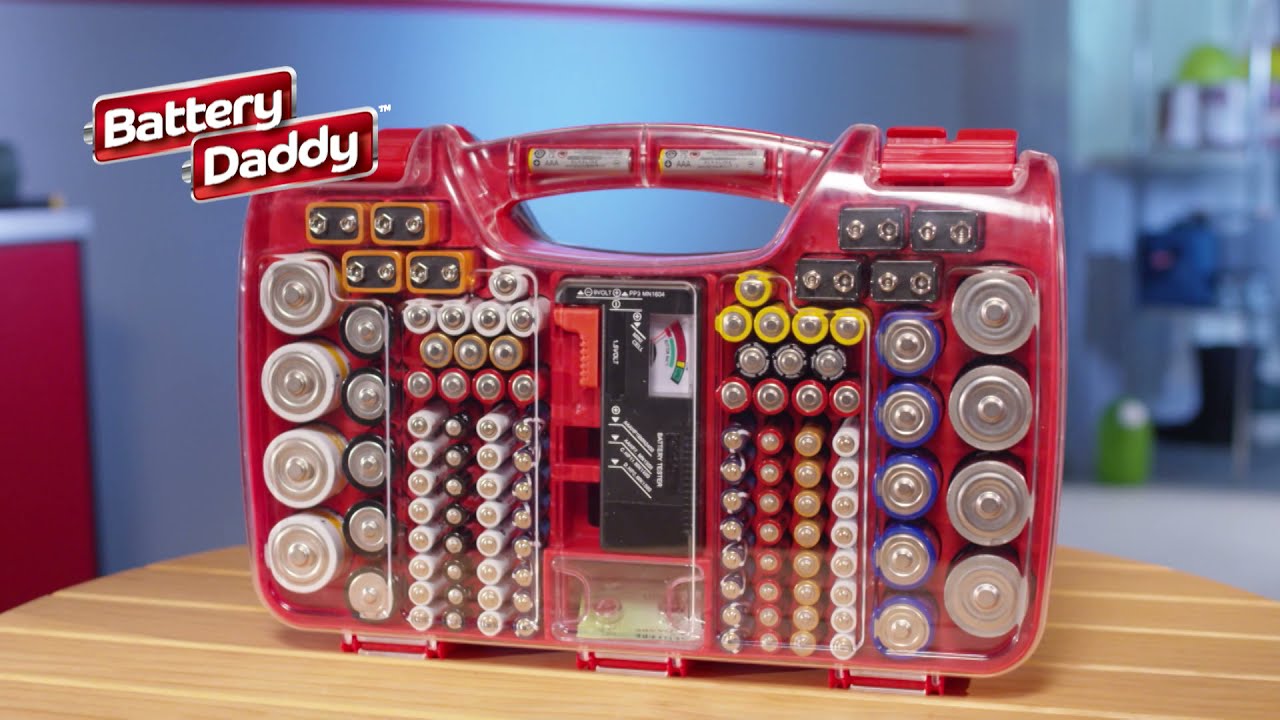 Battery Daddy Ordnung und Platz für Ihre Batterien