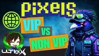 Pixels VIP vs NON VIP Summary for Players Old and New | Watch Now!!!