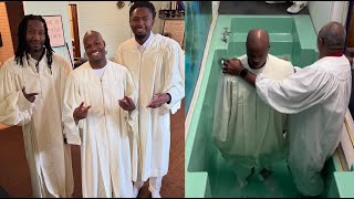 Lil Woody Wasn’t Ready For The Cold Plunge After Getting Baptized For The First Time At Church
