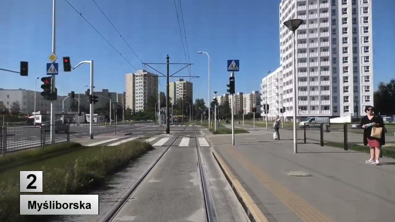 Tramwaje Warszawa 2021 Linia 2