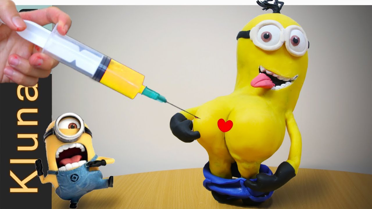 Kluna tik eating minions | Clay food ASMR Mukbang