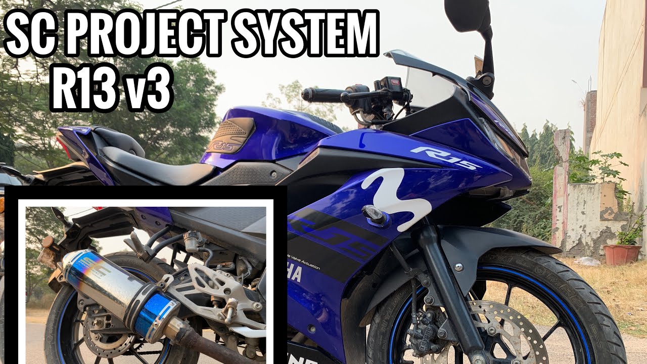 UPGRADED TO SC PROJECT EXHAUST IN R15 v3 - YouTube