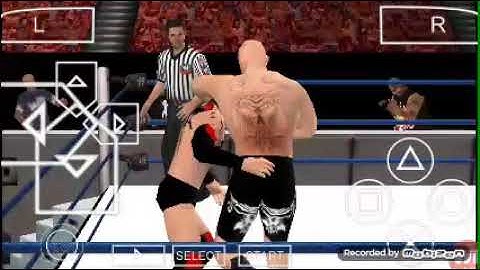 Wwe 2k18 gameplay withwwe 2k18 ppsspp v1.5.1 my settings for best performance [ S K TECHNICAL ]