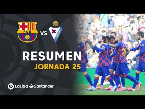 Resumen de FC Barcelona vs SD Eibar (5-0)