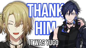 Yugo helped Luca with his Valentine's vp JP version