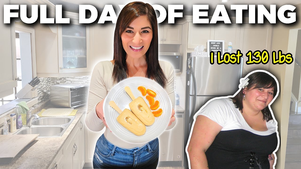 My NEW Weight Loss Meal Plan | Full Day of Eating (-130Lbs)