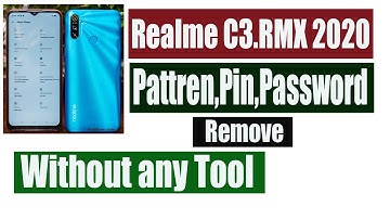 Realme C3 RMX2020 Pattern Lock Password unlock||rao gsm