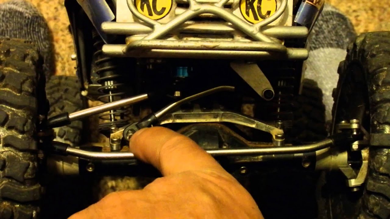 Shaft Drive RC Panhard Rod Chassis Mounted Servo Basics