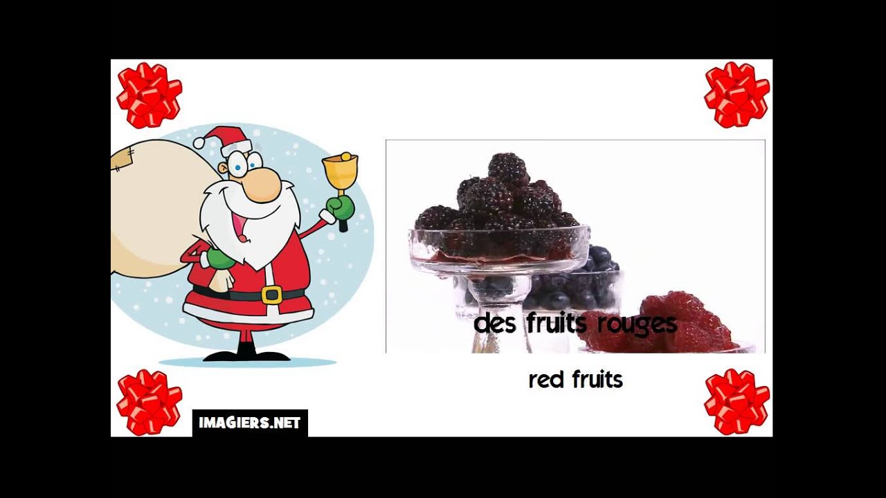 How to say red fruits in French YouTube