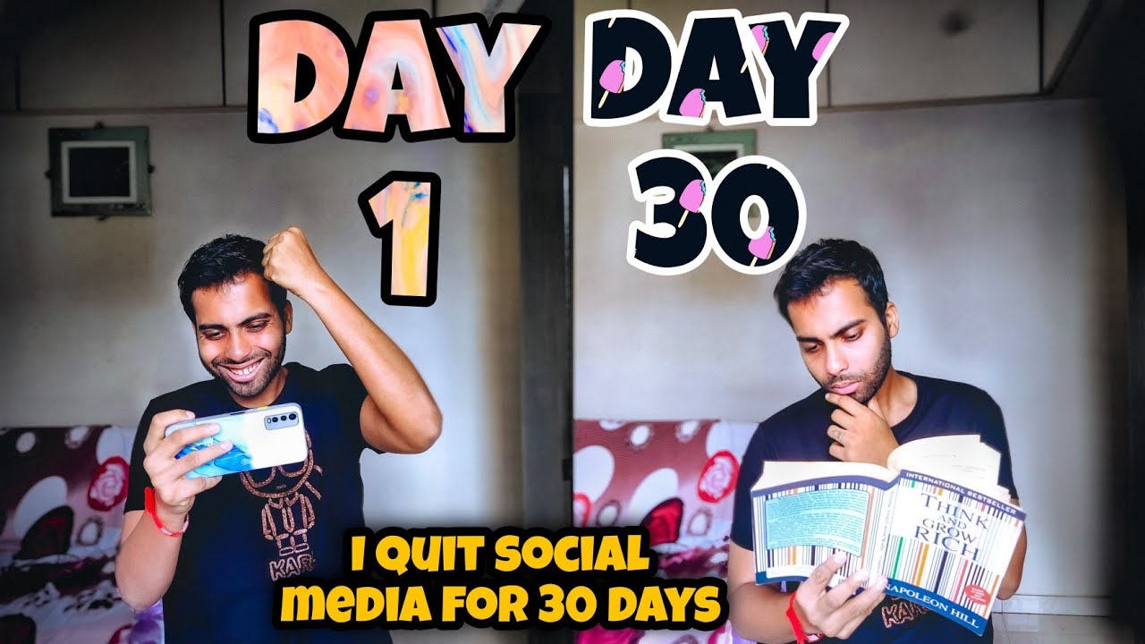 I QUIT SOCIAL MEDIA FOR 30 DAYS AND WHAT HAPPEN 😱 YouTube