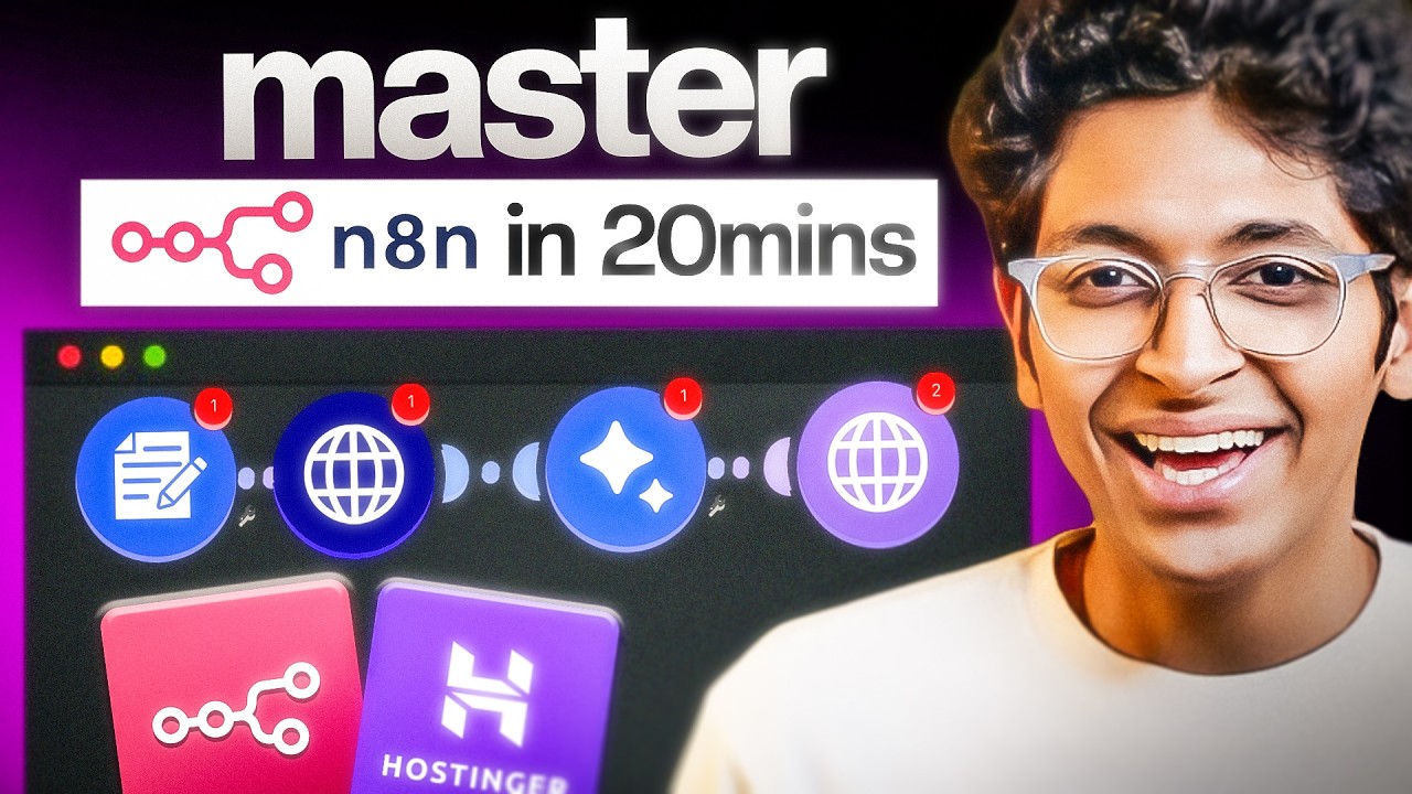 Build Your First AI Agent with n8n IN 30 Minutes | (NO CODING)