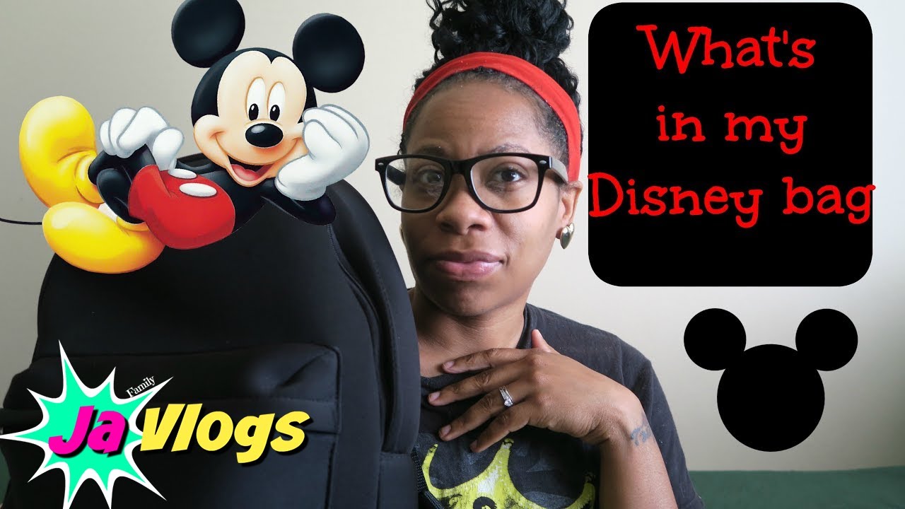 WHAT'S IN MY DISNEY WORLD/UNIVERSAL ORLANDO BAG Disney World Vacation