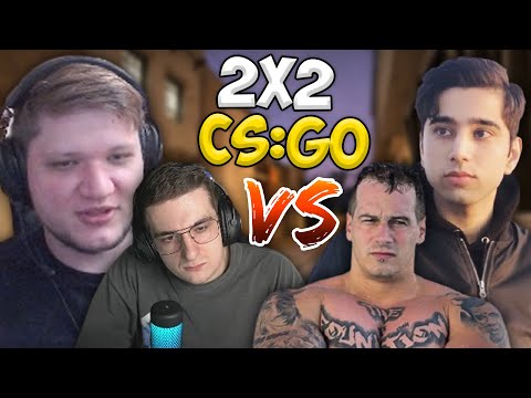 Видео: Самый Потный 2 на 2 в CS:GO / Эвелон и Симпл vs Lobanjica и D0cc
