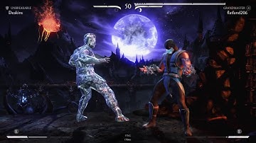 MKXL Unbreakable Sub-Zero VS Grandmaster Sub-Zero FT10