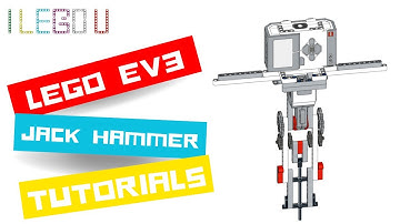 LEGO EV3 Building Instructions - JACK HAMMER TUTORIALS - [design by I LEGO U]