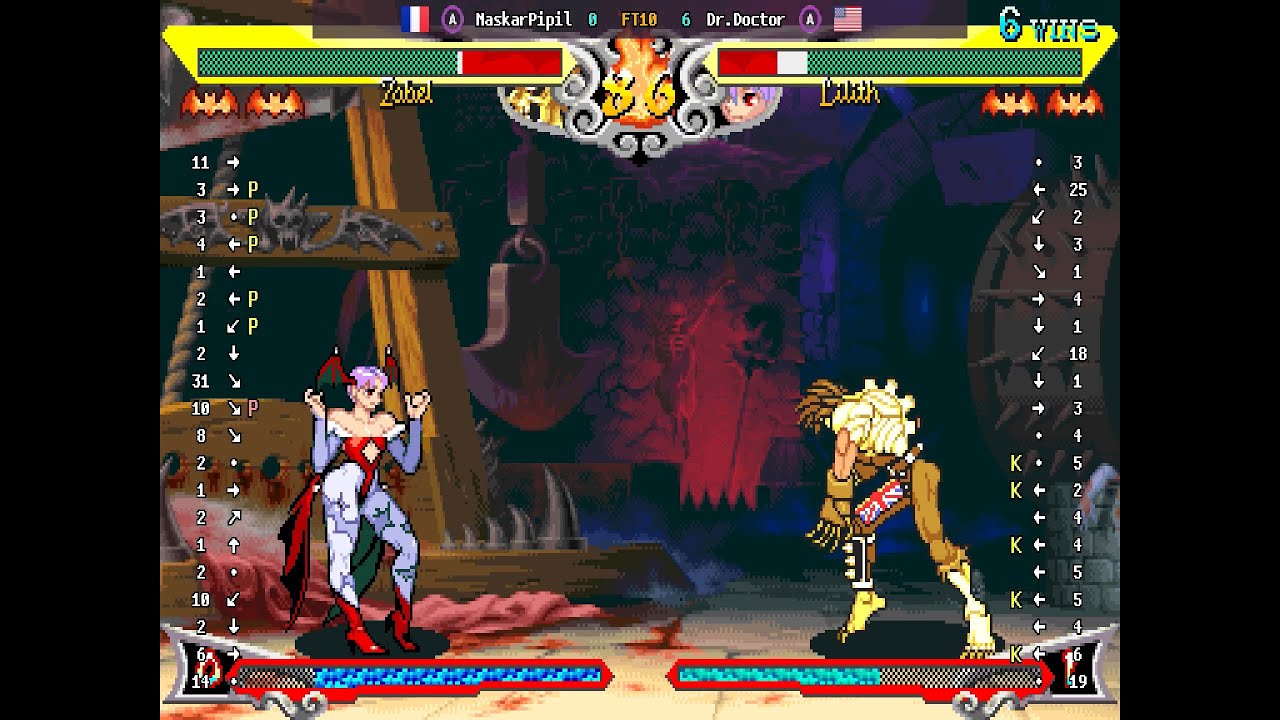Vampire Savior - 🇫🇷 NaskarPipil(A) vs 🇺🇸 Dr.Doctor(A