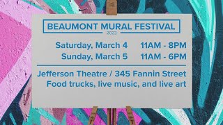 Preparations underway for 2023 Beaumont Mural Festival