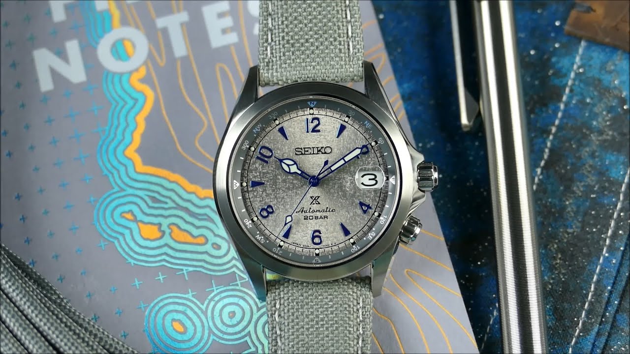 On the Wrist, from off the Cuff: Seiko Prospex – Alpinist SPB355J1 'Rock  Face' European Limited Ed. - YouTube