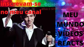 meu vídeo REACT-DIMASH-Dimash - Новая Волна 2019 - Уходит праздник