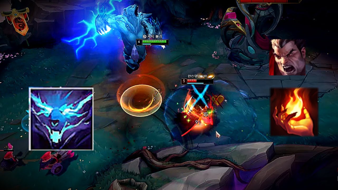 진심 볼리베어로 다리우스한테 지면 안 된다고