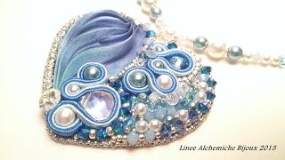 Cuore in Seta SHIBORI | CINDERELLA inspired Jewelry