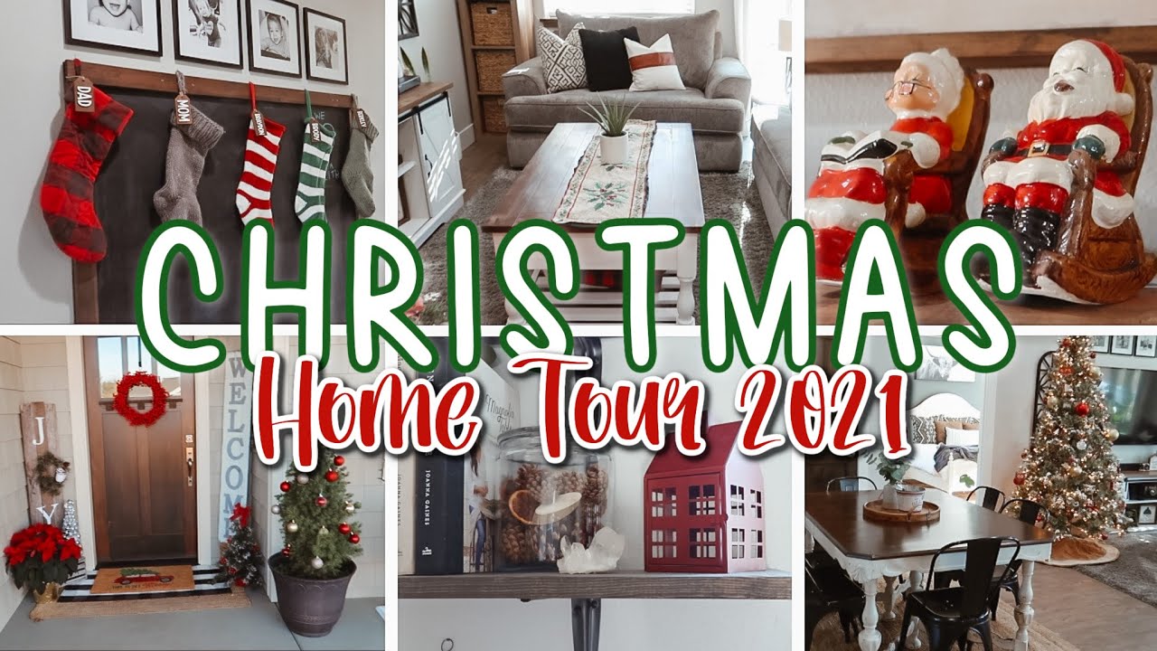 CHRISTMAS HOME TOUR // Christmas Decor 2021 YouTube