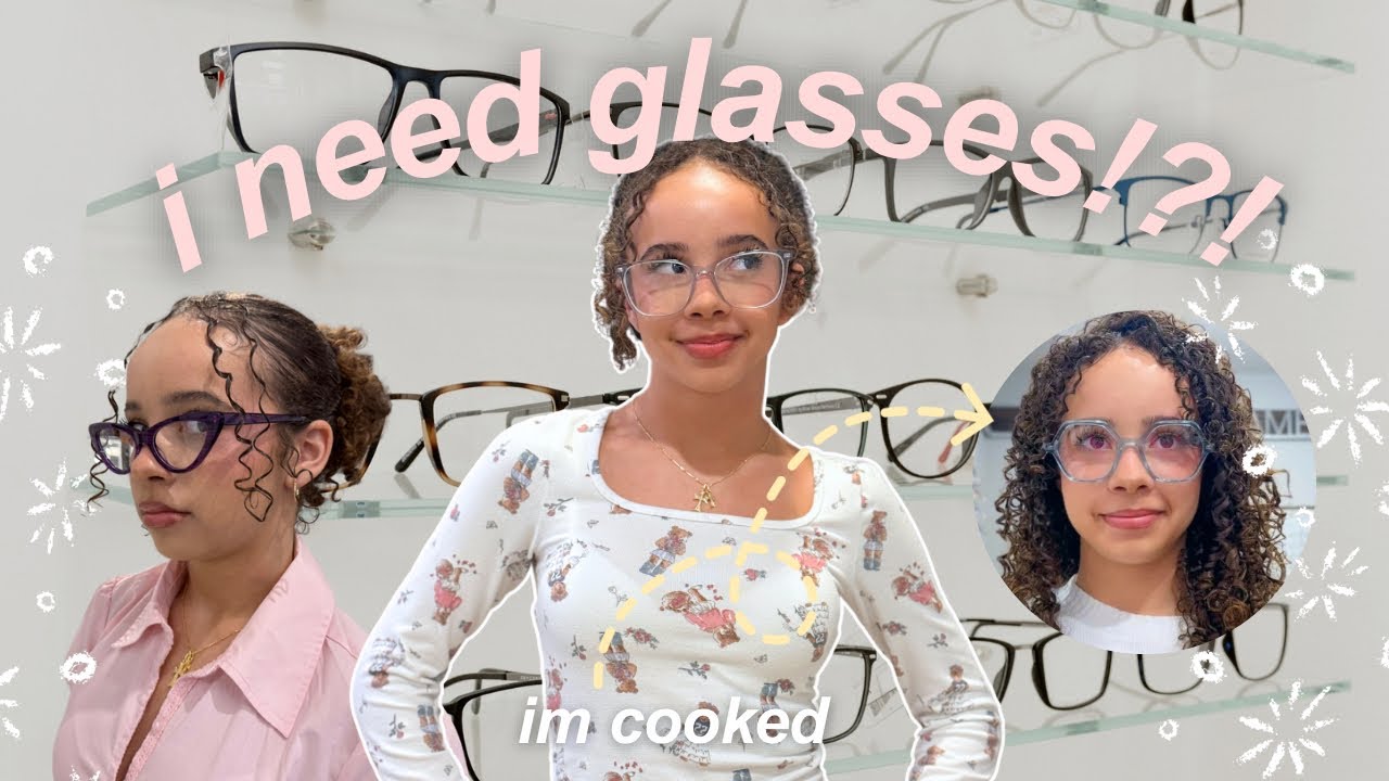 I got glasses for the first time… and everything looks SO WEIRD 👓😵‍💫 | *vlog* *new glasses* *help*