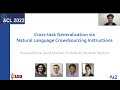 Cross-Task Generalization via Natural Language Crowdsourcing Instructions