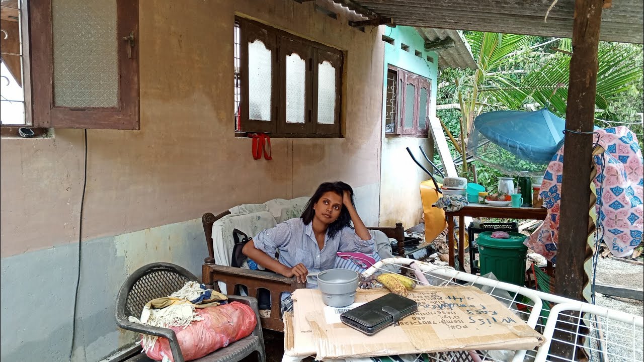 dayvlog | වැස්ස නිසා අපේ ගෙදරට වතුර දැන්මා 😔 ගේ හදන වැඩෙත් නැවතුනා #dayvlog #shiharagamage