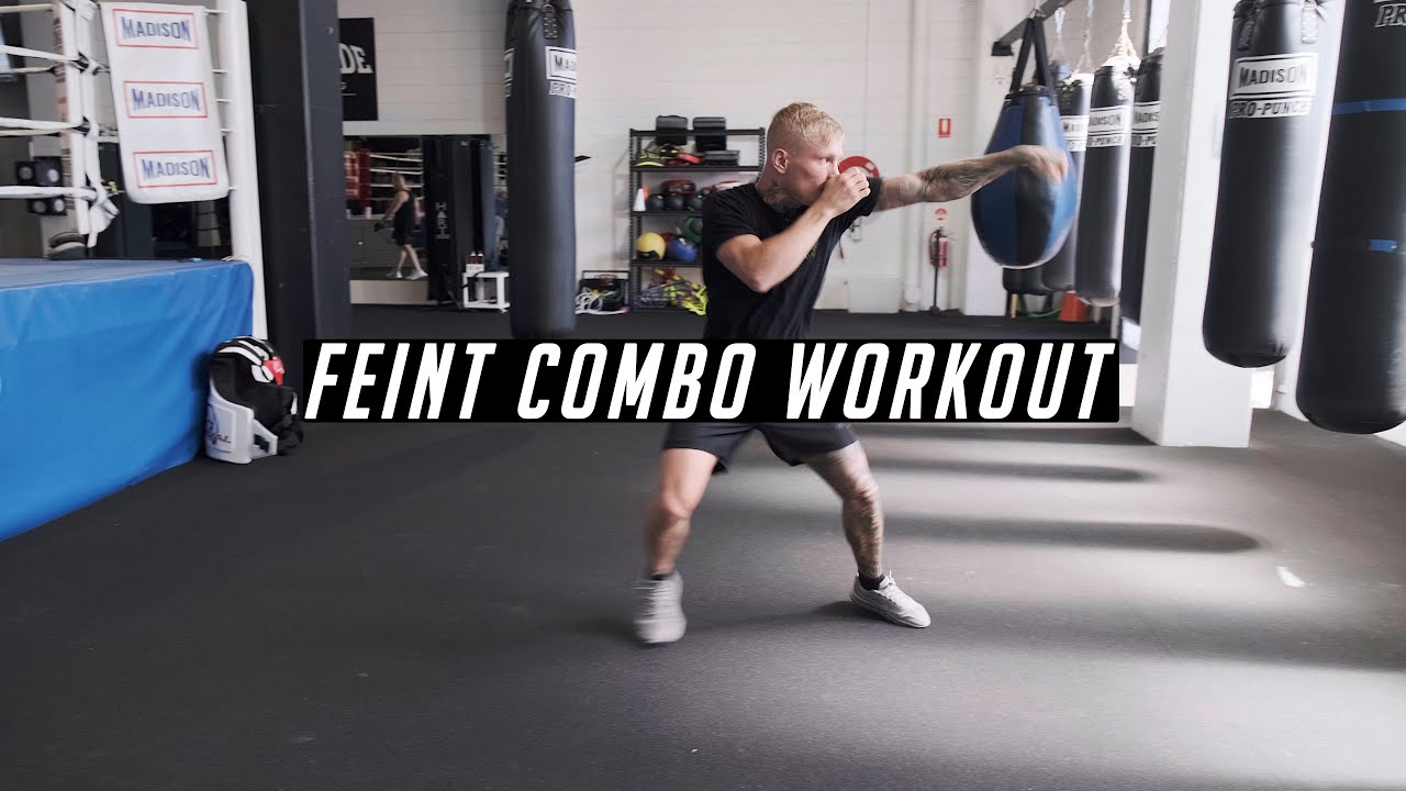 Feint THEN Combo - Workout | PRO BOXING TRAINING