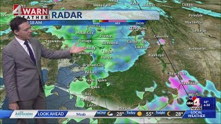 Active weather taking over Utah to close work week