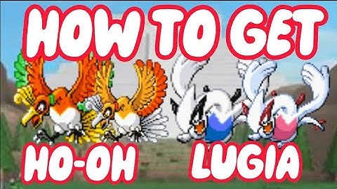 HOW TO GET HO-OH AND LUGIA IN PROJECT POKÉMON