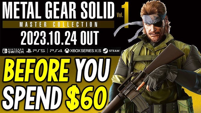 Players blast Metal Gear Solid Master Collection for missing options,  vanished Steam pages, and muddy textures: 'absolutely poor and not worth  its asking price