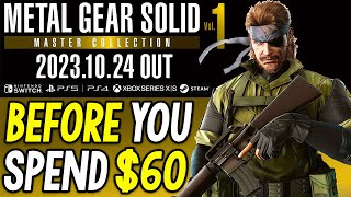 METAL GEAR SOLID MASTER COLLECTION VOL 1 - HUGE Things to Know BEFORE YOU SPEND $60