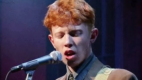 [HD] King Krule - "Easy Easy" 10/28/13 David Letterman