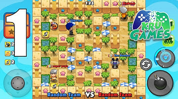 Bomber Friends Gameplay Walkthrough #1 (Android, IOS)