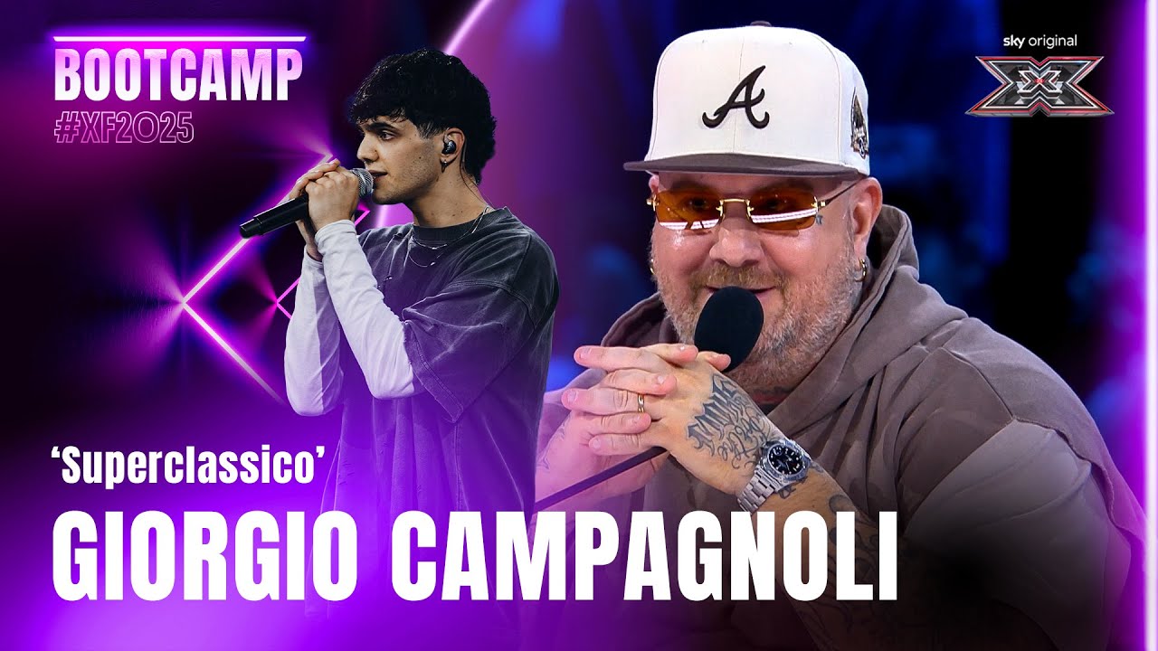 Giorgio Campagnoli | 'Superclassico' | Esibizione Bootcamp | X Factor 2025