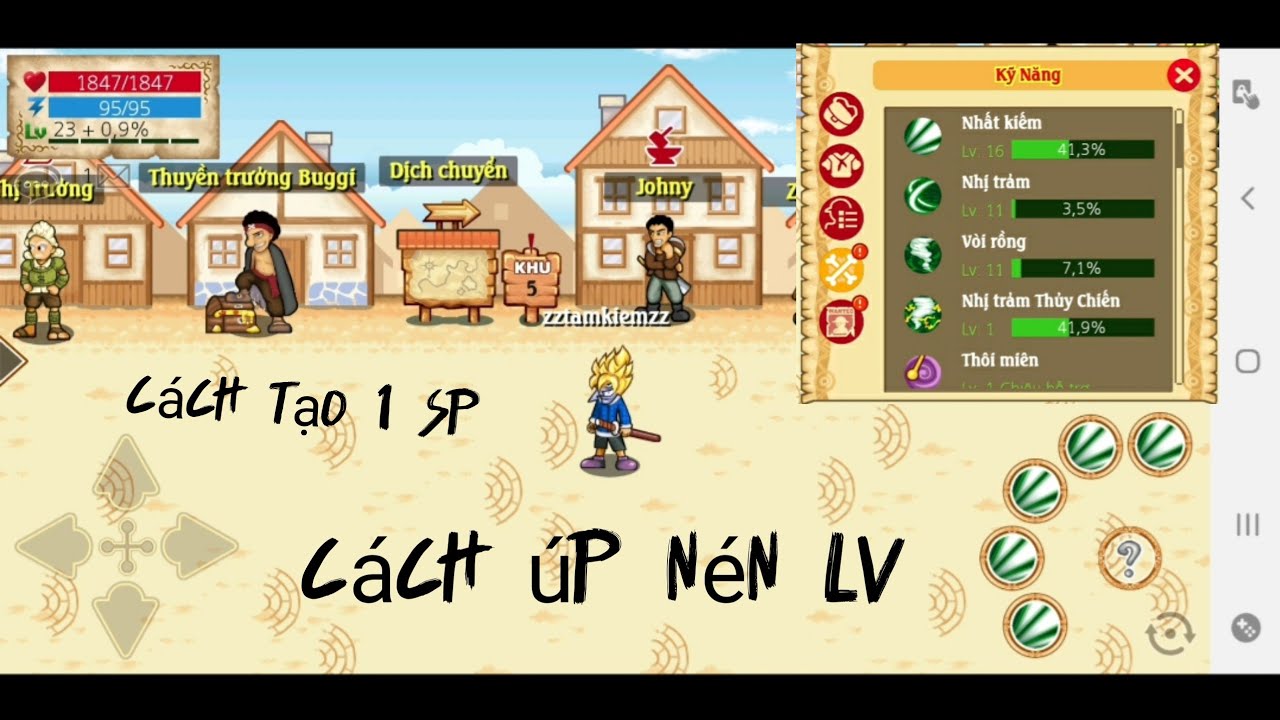 HTTH QiuQiu : Cách úp nén lv để tạo ra 1sp 3x skill 20 - youtube