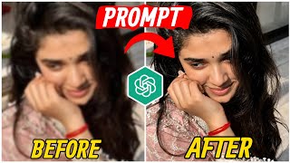 How to Make Blur Photos HD | The Best AI Tool to Unblur Images | Photo Enhance HD Prompt screenshot 2