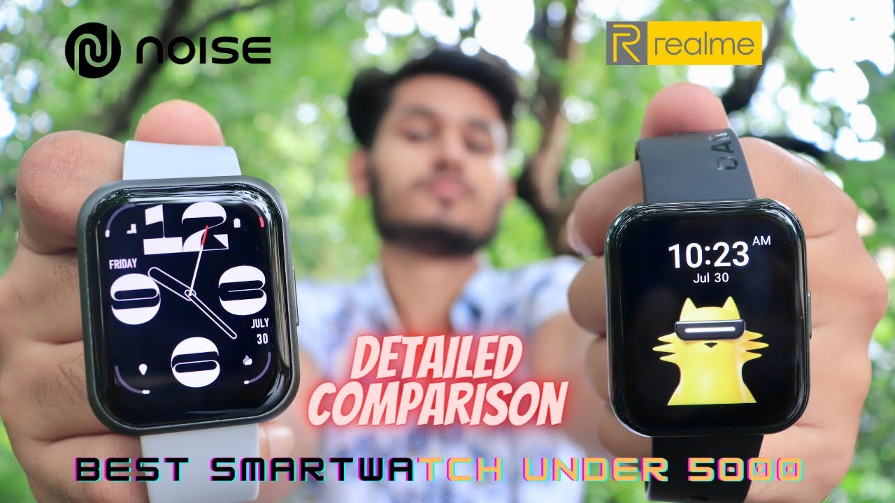 Realme Watch 2 Pro vs Noise Colorfit Ultra Spo2,GPS,Hr sensor test