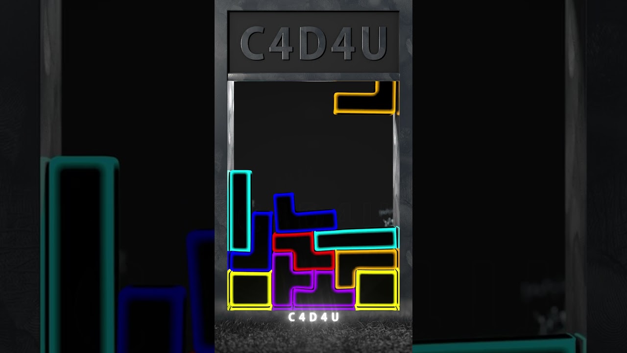 Softbody Tetris V10 NEON 