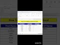 Combine Columns in Excel in 1 Minute|Excel Formula to Join Columns|Excel Me Data Combine Karna Sikhe