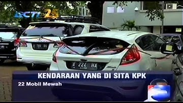 KPK Sita Mobil Mewah Wawan di Rumah Artis