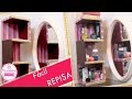 MANUALIDADES RECICLADAS - REPISA DE CARTÒN