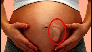 ДЕТИ ШЕВЕЛЯТСЯ В ЖИВОТЕ МАМЫ! CHILD MOVES IN THE ABDOMEN.