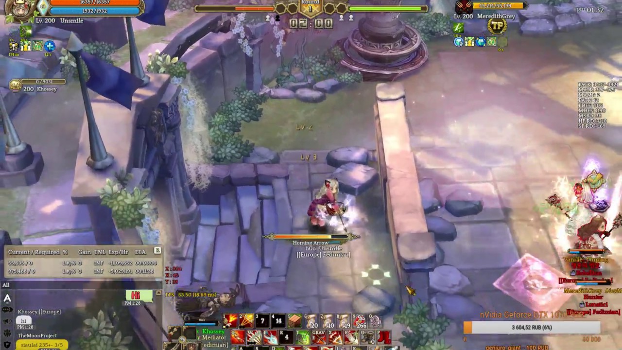 Tree of Savior - PvP: Mergen vs 2 Plague Doctors